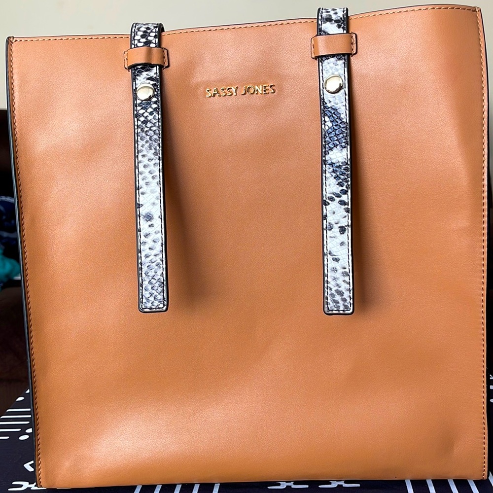Sassy Jones boutique Vintage Carmen with Leopard Leather Straps